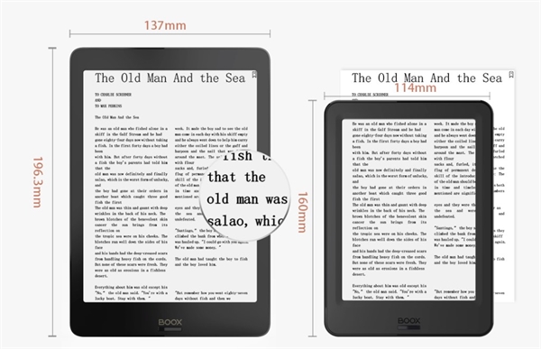 eBookReader Onyx BOOX Nova 3 COLOR større skærm